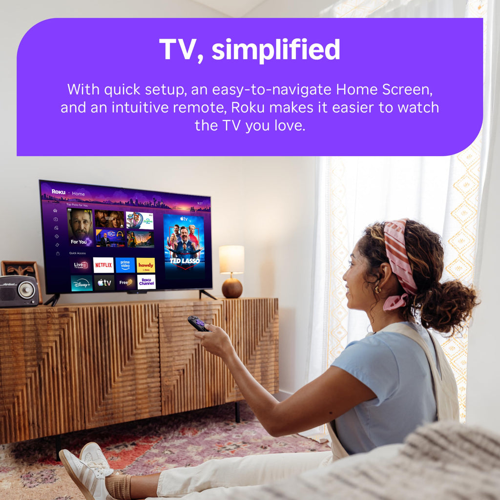 Roku Streaming Stick Plus with Voice Remote - 4K & HDR10+