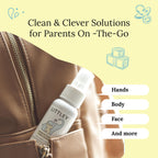 Think Smarter Products Littley Infant & Toddler Hand Cleanser with Hypochlorous Acid, Gently Cleans Dirt & Germs, Non-Toxic & Alcohol-Free, Safe for Sensitive Skin, 8oz Spray Bottle