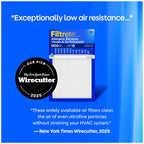 Filtrete 14x30x1 Air Filter, MERV 13 MPR 1900, Allergens, Bacteria, Viruses & Air Pollutants, 3-Month AC/Furnace Filters, Cleaner Air Reliable Airflow, 6 HVAC Filters(Act Size 13.81x29.81x0.78 in)