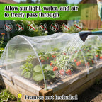 13'x32.8' Garden Netting for Strawberry Plants HDPE Fine Strawberry Bird Netting for Raised Bed Row Cover Screen Mesh Net for Fruit Tree Vegetable Flowers Large Area Garden Protection