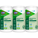CloroxPro Clorox EcoClean Disinfecting Wipes, 75 Count, Pack of 3