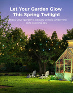 Govee Clear Bulb Outdoor String Lights, 48ft RGBWIC Dimmable Patio & Backyard Lights with 15 LED Bulbs, 111 Modes, IP67 Waterproof & Shatterproof, Works with Alexa, Google & Matter