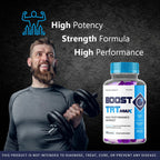 (2 Pack) Boost TRT Max - Official Boost TRT Max Gummies for Men Advanced Natural Formula, Male Gummies for Maximum Performance & Support for Overall Wellness, Booster TRT Max for 2 Months