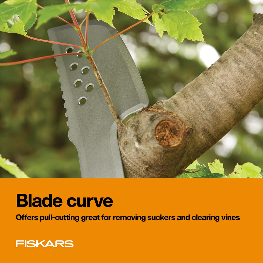 Fiskars 28" Heavy-Duty Machete Axe for Yard Work & Garden with Sheath