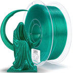 ZIRO PLA Filament 1.75mm, Iridescent PLA Series, Sparkle Glitter with Colorful Base, Twinkling 3D Printing Material,1kg Spool, Dimensional Accuracy +/-0.03mm, Fit Most FDM 3D Printers, Lake Green