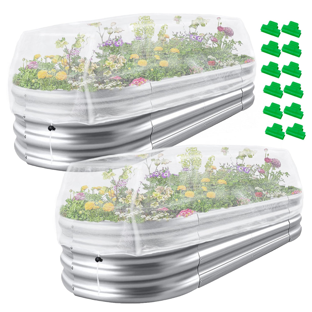 Garden Netting for Raised Beds, Plant Covers Garden Protection Bird Netting
