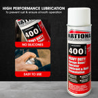 400-HD Heavy-Duty Garage Door Lubricant Spray – Rust Preventative with Long-Lasting Hinge & Track Protection