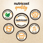 Nutricost Fiber Capsules with Prebiotic Fiber Supplement 300 Capsules - Made with Organic Psyllium Husk & Organic Jerusalem Artichoke, 60 Servings, Gluten Free, 3 G Per Serving