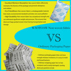 100 Gram (10 Pack) Silica Gel Desiccant Packets, Moisture Absorber Packs, Humidity Absorbers, Premium Rechargeable Dehumidifiers for Food Storage, Electronics, Ammo Cans, 3D Filament, Safes