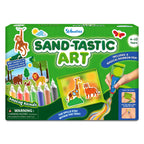 Skillmatics Sand Art Activity - Mess-Controlled DIY Animal Craft Kit with 50+ Colorful Stickers, Creative Arts & Crafts for Kids, Fun Hands-On Activity, Christmas Gifts for Ages 4, 5, 6, 7, 8, 9, 10