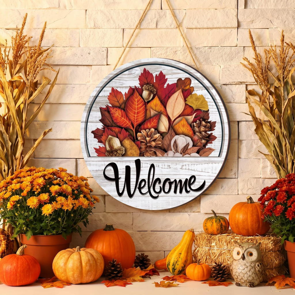 Yousoontic Interchangeable Welcome Sign,Classic Color,Welcome