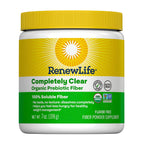 Renew Life Adult Completely Clear Organic Prebiotic Keto Friendly Fiber, Powder, 7 oz. (Package May Vary)