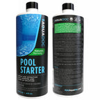 AquaDoc Saltwater Pool Starter Enzyme Treatment - 16 oz Treats up to 15,000 Gallons - Saltwater Pool Opening Chemical for Above Ground and Inground Pools - Made in USA