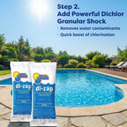 In The Swim Pool Deluxe Opening Chemical Start Up Kit and Spring Pill - Above Ground and In-Ground Swimming Pools - Up to 15,000