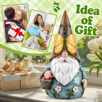 Butterfly Gnome Garden Statue Cute Resin Outdoor Gnome Nomes Gift for Women