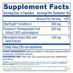 ProHealth Full Spectrum Urolithin A | 60 Capsules | Cellular Support for Healthy Aging | with Pomegranate & Red Grape Extracts | Ultra-Pure, Triple Lab-Tested | Manufactured in the USA