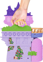 Mattel Disney Princess Toys, Rapunzel Storytime Stackers Doll House Tower with Rapunzel Small Doll, 1 Pascal Figure & 7 Accessories, Inspired by Movie