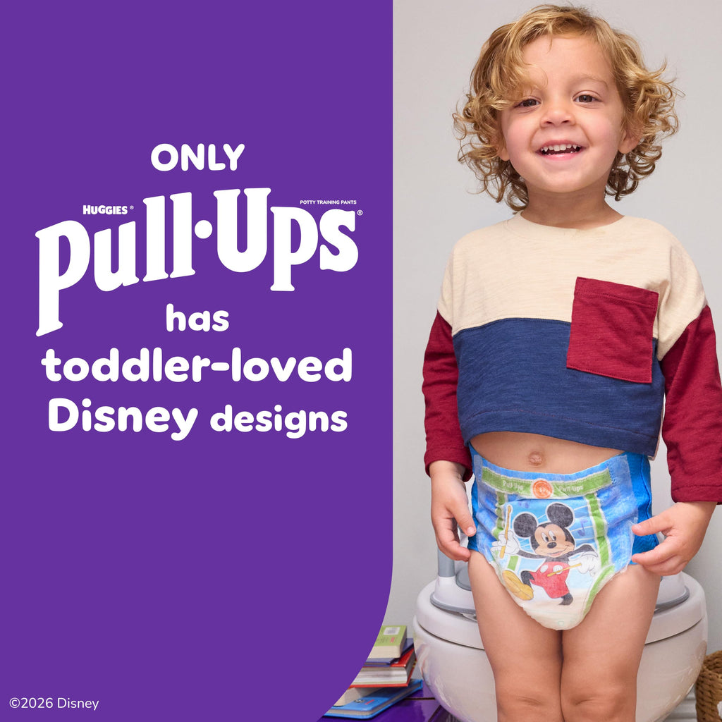 Pull-Ups Boys' Potty Training Pants, Size 3T-4T, 112 Count