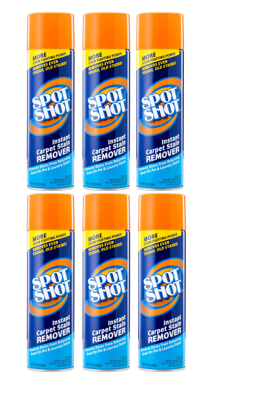 Spot Shot Instant Carpet Stain Remover, 16 OZ [6-PACK]
