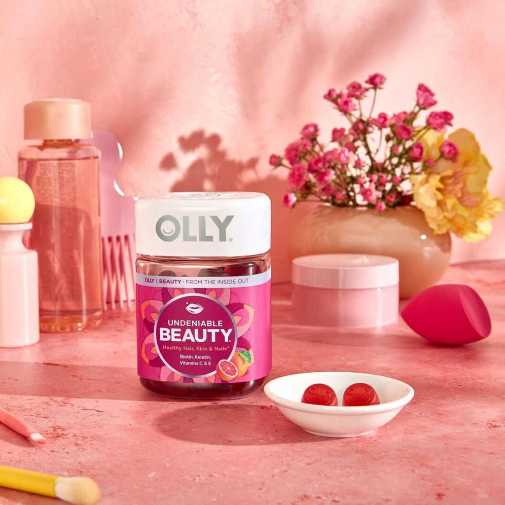 Olly, Gummy Undeniable Beauty Grapefruit Glam, 60 Count