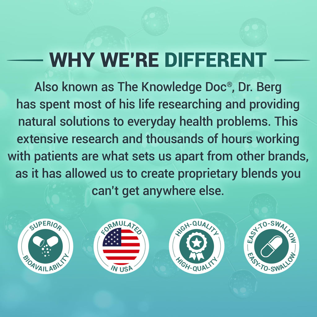 Dr. Berg Gallbladder Formula Extra Strength - with Ox Bile Powder and Conjugated Bile Acid - Digestive Enzymes Proprietary Blend - Full 45-Day Supply - 90 Vegetable Capsules