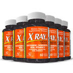 X Ray Dol Triple Action Joint Support Supplement with Glucosamine 1500mg, Chondroitin 800mg, MSM 750mg and 5X Vitamin D for Healthy Joints, Bones & Cartilage - 60 Count per Bottle - 6 Pack