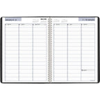 AT-A-GLANCE 2027 Appointment Book Planner, Weekly, 8" x 11", Quarter-Hourly, DayMinder, Black (G5200027)