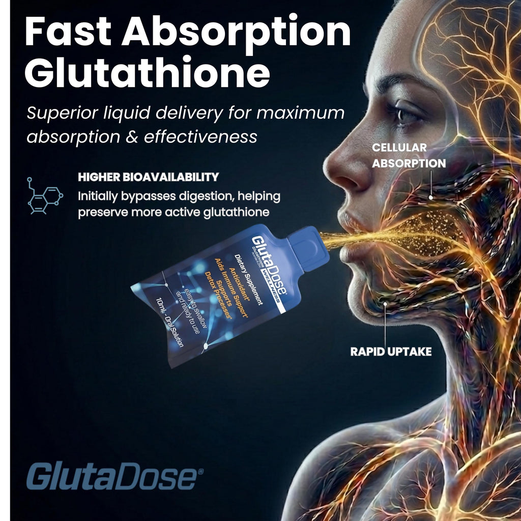Liquid Glutathione Supplement, Lemon Berry Flavored Acerola Energy Booster w/Zinc, Daily Vitamins & Minerals, Zero Sugar Formulation, Everyday Auto-Immune Support for Adults, 0.34 fl oz, Pack of 30