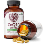 Futurebiotics CoQ10 200 MG Cellular Energy Production, 120 Vegetarian Capsules