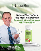 NaturalSlim MagicMag Magnesium Citrate Powder Drink for Relaxation, Stress, Constipation, Better Rest & Digestive Health, Magnesium Supplement for Women and Men, Strawberry & Lime Flavored 8oz