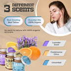 LASSO - Frankincense Citrus Beef Tallow and Manuka Honey Balm – Face Moisturizer with Organic Beeswax – Grass-Fed/Finished Tallow Skincare – Frankincense Glow Balm