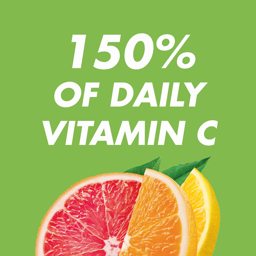 HALLS Defense Assorted Citrus Sugar Free Vitamin C Drops, Dietary Supplement Drops, 12 Bags of 25 Drops (300 Total Drops)