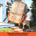 Forearm Forklift 2-Person Lifting and Moving Straps - Lift, Move and Carry Furniture, Appliances, Mattresses or Any Item up to 800 lbs. Safely and Easily Like a Pro, Forest Camo Green Special Edition
