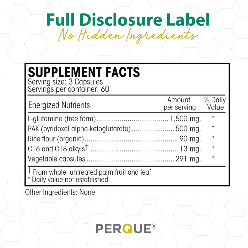 PERQUE Endura/Pak Guard 60 Capsules – Muscle Function & Energy – Non-GMO, Gluten-Free, Vegetarian – 60 Count