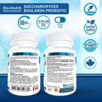 Bio Absorb Saccharomyces Boulardii Probiotic, 10 Billion CFU per Capsule