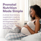 Garden of Life Organics Prenatal Vitamin: Folate for Energy & Healthy Fetal Development, Non-constipating Iron, Vitamin C, B6, B12, D3 – Organic, Non-GMO, Gluten-Free, Vegan, 30 Day Supply