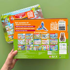 QUOKKA Montessori Busy Book for Ages 4-8 - Pre K Toddler Learning Activities for Homeschooling - My Preschool Busy Book for Toddlers 3-5 - 15 Kids Educational Animal Activities