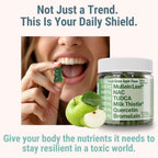 Mullein TUDCA NAC Quercetin with Bromelain Gummies, N‑Acetylcysteine N‑Acetyl‑Cysteine N‑Acetyl‑L‑Cysteine Bile Salts Milk Thistle, Mullein Leaf Drops & Lozenges Alt Supplement for Lungs 500-mg 600-mg