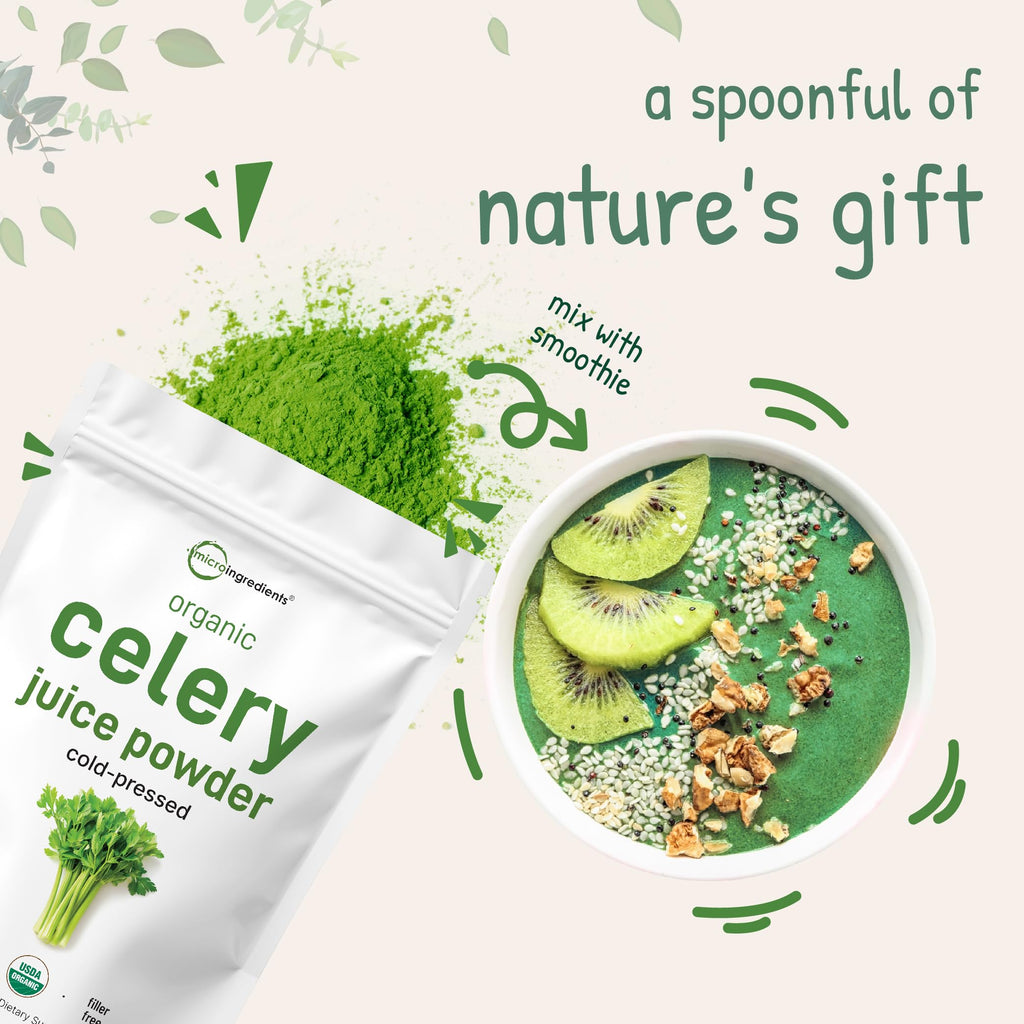 Organic Celery Powder Detox Blood