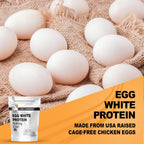 It's Just! - Egg White Protein Powder, Made in USA, Dried Egg Whites (Unflavored, 3lb)
