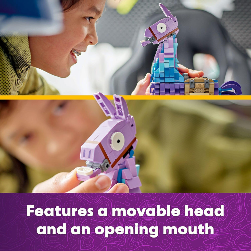 LEGO Fortnite Supply Llama Building Set - Kids Toy for Gamers, Ages 12+ - Display Model, Collectible Fortnite Toy - Gift for Boys & Girls - 77071