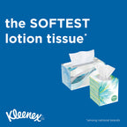 Kleenex Lotion Facial Tissue ( Designs & colors will vary ) 75 Count (Pack of 4)
