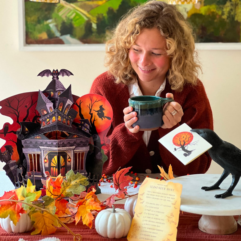 Freshcut Paper Haunted House 15" Life-Sized 3D Pop Up Card