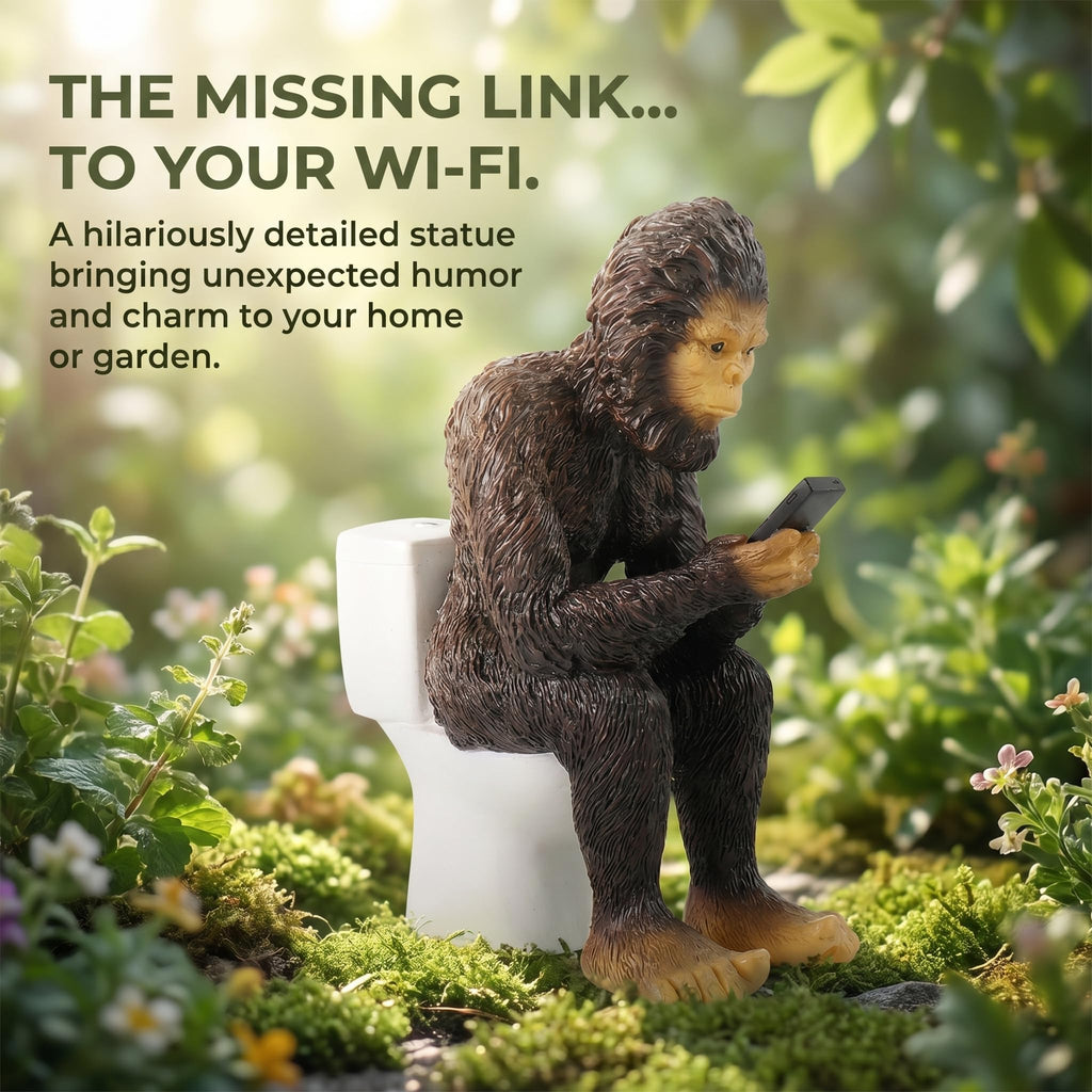 TB TIBAG Bigfoot Statues Sasquatch Outdoor Indoor Decorations