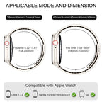 EPULY Metal Band Compatible with Apple Watch Bands for Men 42/44/45/46/49mm
