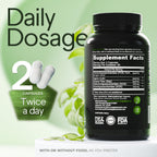 Prebiotic Fiber Supplement 5-in-1 Capsules - Natural Flow 5X Fiber XOS, GOS, FOS, Acacia and Agave Inulin, Daily Soluble Fiber Formula for Gut Support and Boost Good Bacteria Diversity, 120 Caps
