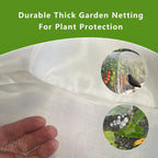 Garavigo Durable Garden Fine Mesh Netting, 10x33ft Insect Netting for Plant