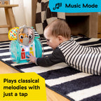 Baby Einstein Chase & Tap Earl Crawling Baby Toy, with Mirror and Music, Ages 6 Months and Up
