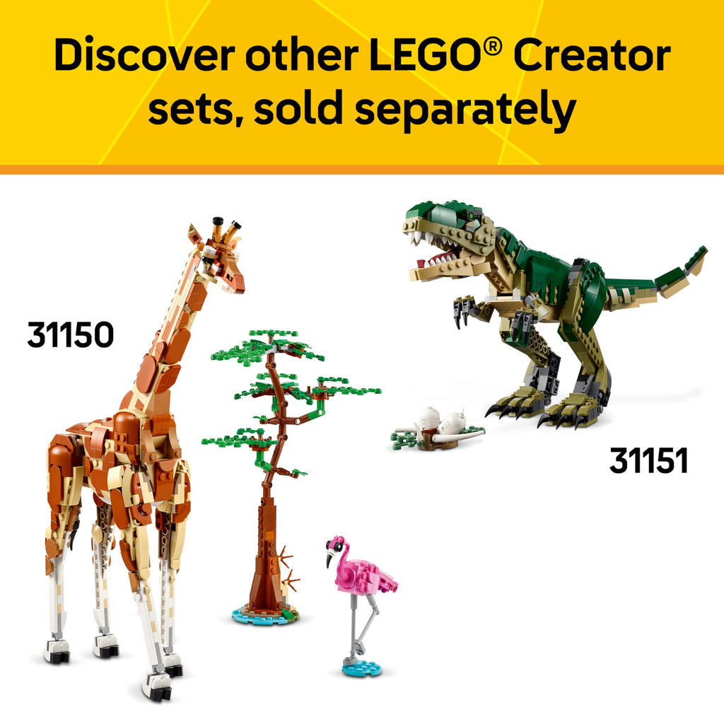 LEGO Creator 3 in 1 Medieval Dragon Toy - Building Toy with 3 Build Options, Dragon, Sea Serpent, or Phoenix - Fantasy Set for Kids, Boys and Girls, Ages 9+ - Gift Idea for Birthdays - 31161