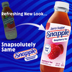 Snapple Zero Sugar Raspberry Tea, 16 Oz Bottles, 12 Count
